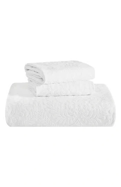 Superior Aspen Cotton Blend Comforter Set In White