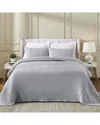 Superior Aswan Medium Weight Chevron Woven Coverlet In Blue