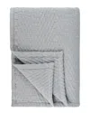Superior Aswan Medium Weight Chevron Woven Throw In Blue