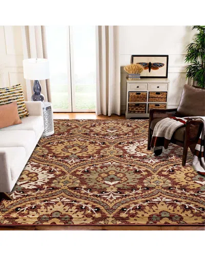 Superior Augusta Oriental Vintage Floral Rug In Brown