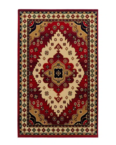 Superior Aztec Geometric Rug In Multi