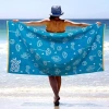 Superior Baha Collection | 100% Cotton Quick Dry Beach Towel In Blue