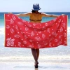 Superior Baha Collection | 100% Cotton Quick Dry Beach Towel In Pink