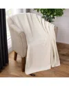Superior Basketweave All-season Cotton Throw Blanket