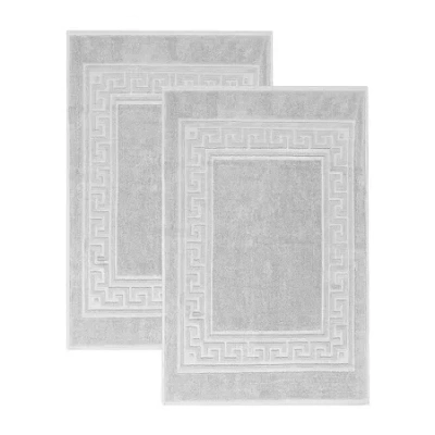 Superior Bath Mat In Silver