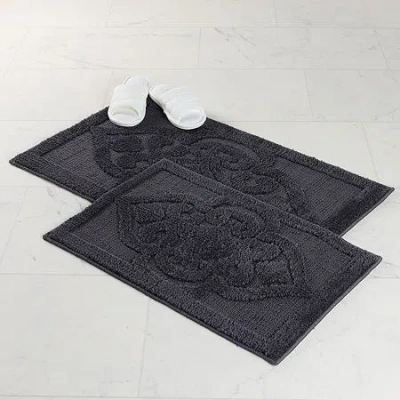 Superior Bath Rug In Black