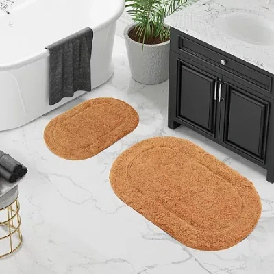 Superior Bath Rug In Orange