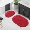 Superior Bath Rug In Red