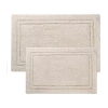 Superior Bath Rug In White