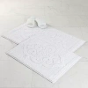 Superior Bath Rug In White