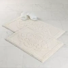 Superior Bath Rug In White