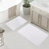 Superior Bath Rug In White