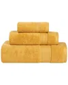 Superior Belmont Zero Twist Cotton Medium Weight Soft Absorbent 3pc Towel Set
