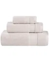Superior Belmont Zero Twist Cotton Medium Weight Soft Absorbent 3pc Towel Set