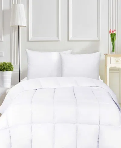 Superior Breathable All Season Down Alternative Comforter, California King In White