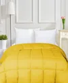 Superior Breathable All Season Down Alternative Comforter, King In Yellow