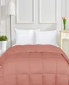 Superior Breathable All Season Down Alternative Comforter, Twin In Blush