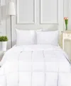 Superior Breathable All Season Down Alternative Comforter, Full In White