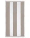 Superior Cabana Stripe Oversized Cotton Beach Towel