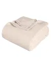 Superior Chevron All-season Cotton Blanket, King In Ivory