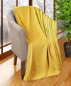Superior Chevron All Season Cotton Blanket, Twin In Gold