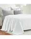 Superior Clara Cotton Textured Striped Lightweight Woven Blanket