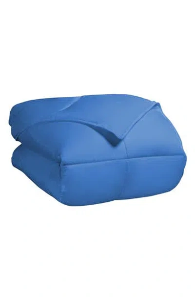 Superior Classic All-season Reversible Down Alternative Comforter In Blue