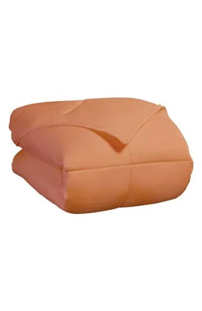 Superior Classic All-season Reversible Down Alternative Comforter In Orange