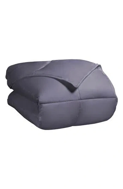 Superior Classic All-season Reversible Down Alternative Comforter In Purple