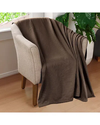 SUPERIOR SUPERIOR COTTON ALL-SEASON DIAMOND THROW BLANKET