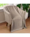 Superior Cotton All-season Diamond Throw Blanket