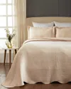 Superior Cotton Celtic Circle Matelasse Bedspread Set In Neutral