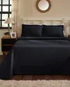 Superior Cotton Fleur De Lis Bedspread Set In Black