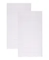 Superior Cotton Greek Key Infinity Border 2-pc. Bath Rug Set In White