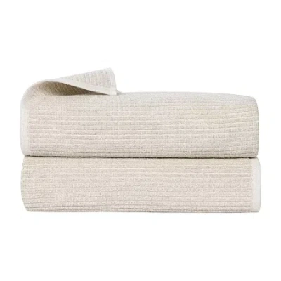 Superior Destin Collection | 80% Cotton 20% Viscose 2-pc. Bath Sheet In Sand