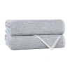 Superior Destin Collection | 80% Cotton 20% Viscose 2-pc. Quick Dry Bath Towel In Blue