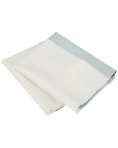 Superior Discontinued  600 Thread Count Cotton Rich Cabana Bold Stripe Pillowcases In White