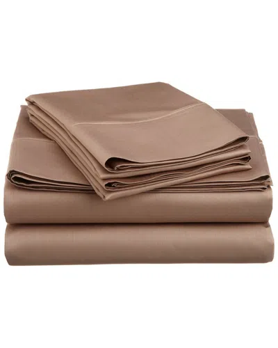 SUPERIOR DISCONTINUED SUPERIOR 600 THREAD COUNT SOLID COTTON RICH SHEET SET