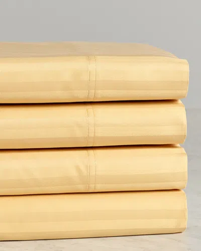 Superior Discontinued  650tc 100% Egyptian Cotton Striped Sheet Set