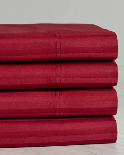Superior Discontinued  650tc 100% Egyptian Cotton Striped Sheet Set