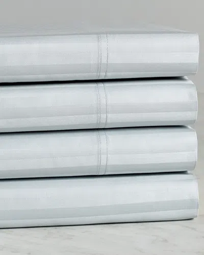 Superior Discontinued  650tc 100% Egyptian Cotton Striped Sheet Set