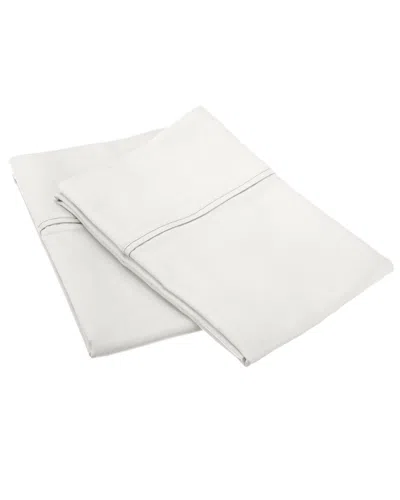 Superior Discontinued  800 Thread Count Cotton Rich Pillowcase Set In White