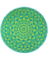 Superior Bohemian Molinillo Round Beach Towel