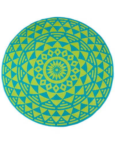 Superior Bohemian Molinillo Round Beach Towel
