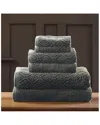 Superior Jacquard And Solid 6pc Denim Towel Set