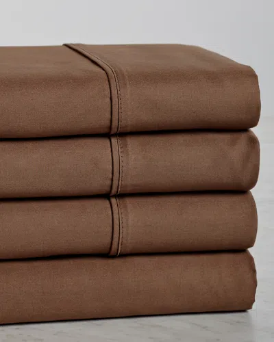 SUPERIOR DNU SUPERIOR 530 THREAD COUNT SOLID COMBED COTTON SHEET SET