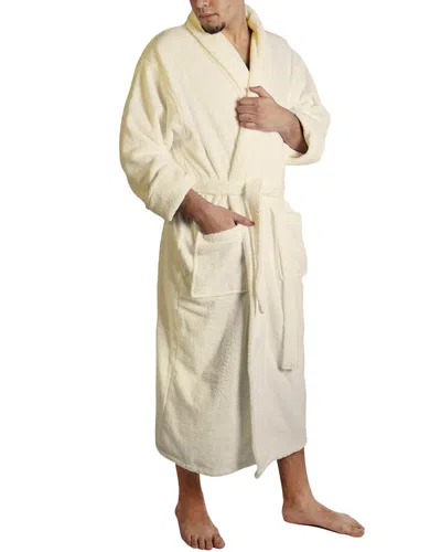 Superior Dnu  Men's Turkish Cotton Terry Ultra-plush And Absorbent Long Bathrobe