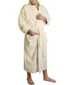 Superior Dnu  Men's Turkish Cotton Terry Ultra-plush And Absorbent Long Bathrobe