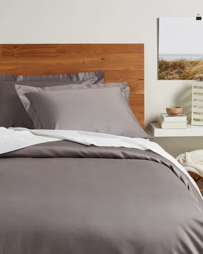 Superior Do Not Use  800tc 100% Egyptian Cotton Solid Duvet Cover Set In Gray
