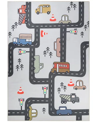Superior Dove Rug In Multi